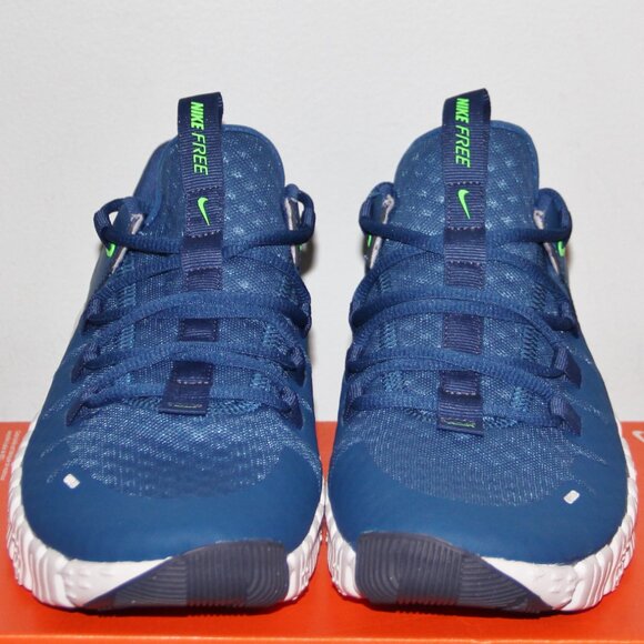Nike Free Metcon 5 Training Shoes Mens 9 10.5 11.5 Court Blue Green main image 5
